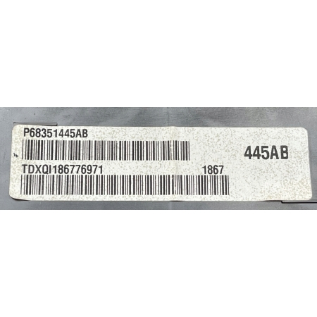 P6 DODGE CHARGER 2018 5.7 V8 LICZNIK ZEGARY 68351435AB
