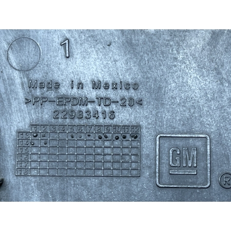 P9 GMC YUKON XL IV 2015 - ZAŚLEPKA ZDERZAKA TYŁ TYLNA GM 22983416