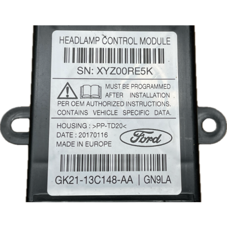 B2 TRANSIT CUSTOM 2013 - MODUŁ STEROWNIK ŚWIATEŁ GK21-13C148-AA