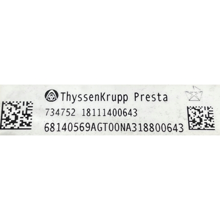 CHARGER LIFT 15- KOLUMNA KIEROWNICZA 68140569AG