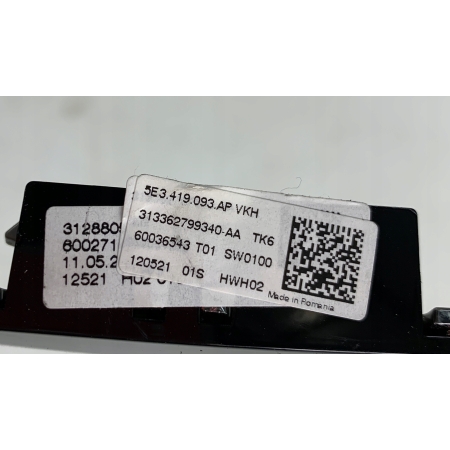 MUTIFUNKCJA KIEROWNICY OCTAVIA IV 5E3419093AP
