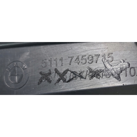 BMW 1 F40 KRATKA ZDERZAKA PRZÓD LEWA 7459715