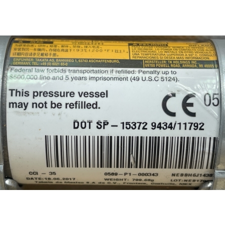 O2 CADILLAC ESCALADE IV 2014 - PRAWA KURTYNA AIRBAG PODUSZKA GM 84246083