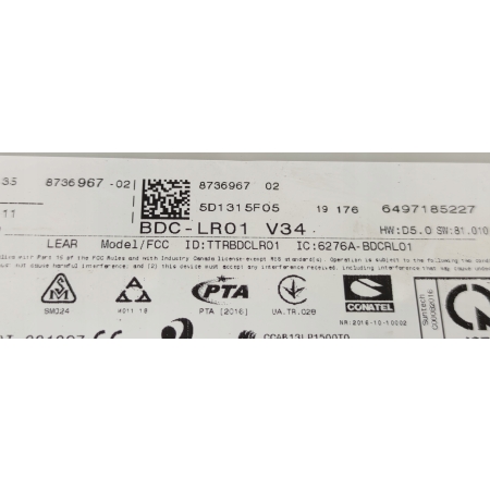 M66 MODUŁ BDC FEM STEROWNIK BMW X5 F15 8736967