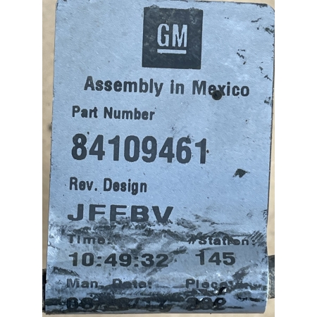 O2 CADILLAC ESCALADE IV 2014 -  PRZEWÓD KABEL AKUMULATORA MINUS 84109461