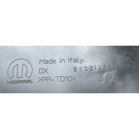 D62 FIAT 500E 2019 - NADKOLE PRAWE TYŁ TYLNE 52221399