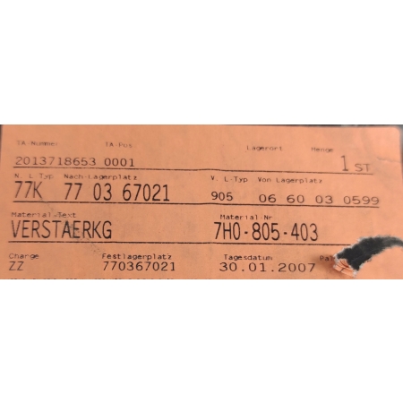 $ VW T5 T6 SŁUPEK A LEWY PRZÓD 7H0805181
