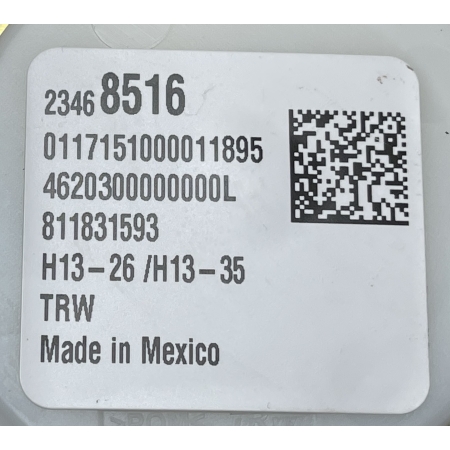 O2 CADILLAC ESCALADE IV 2014 - PAS BEZPIECZEŃSTWA II RZĄD LEWY TYŁ 23468516