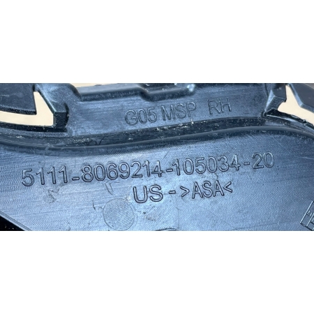 BMW X5 G05 M-PAKIET KRATKA PRAWA ZDERZAKA PRZÓD 8069214