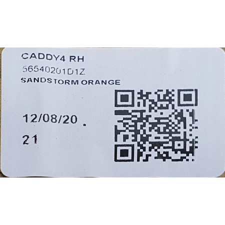 VW CADDY IV 15- OBUDOWA LUSTERKA PRAWA D1Z