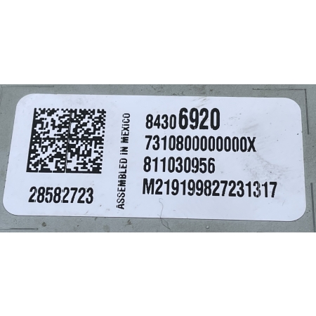P8 GMC YUKON XL DENALI IV 2015 -  6.2 WIĄZKA INSTALACJA DESKI 84454055