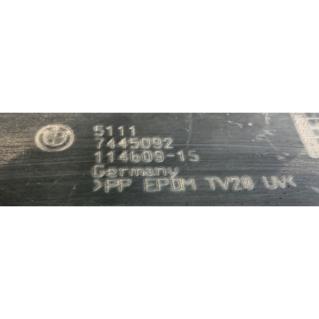BMW X2 F39 PRAWA LISTWA ZDERZAKA PRZÓD 7445092
