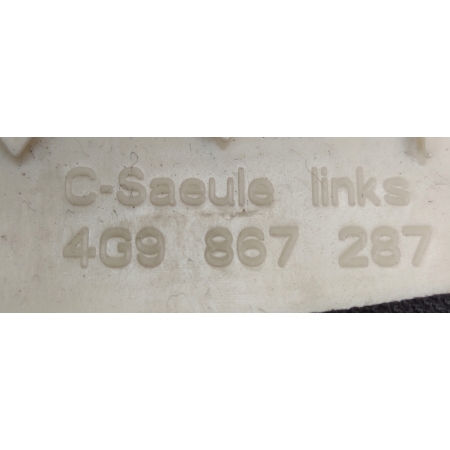 { OSŁONA SŁUPKA C LEWA AUDI A6 C7 4G9867287