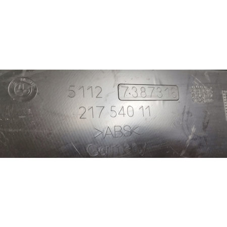 BMW 5 G31 ŚLIZG ZDERZAKA PRAWY TYŁ 7387316