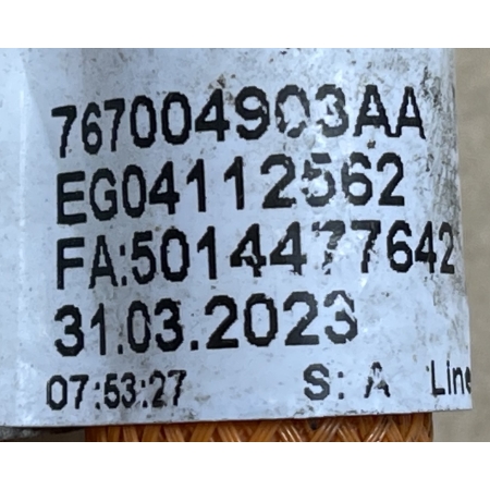 BMW iX1 U11 WIĄZKA PRZEWÓD ELEKTRYCZNY 767004903AA