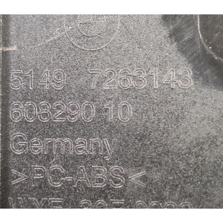 BMW F31 OSŁONA OBUDOWA KLAPY BAGAŻNIKA 7263143