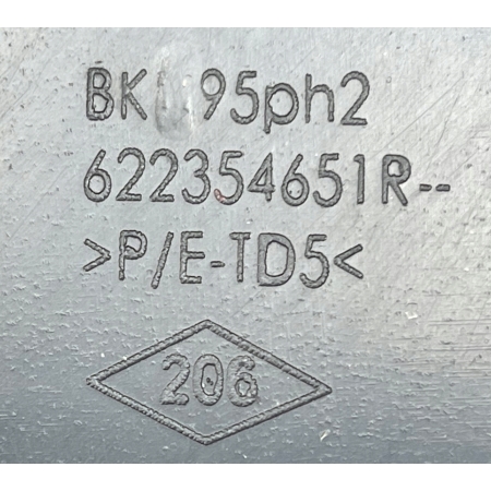 RENAULT MEGANE III 2012 - LIFT OSŁONA PŁYTA DOLNA ZDERZAKA PRZÓD 622354651R