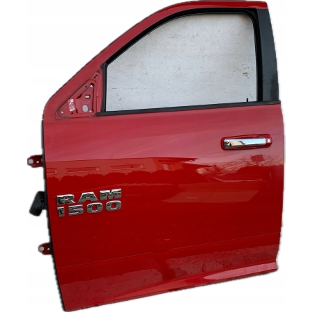 U1 DODGE RAM 1500 IV LIFT 14- CREW CUB DRZWI LEWE PRZÓD KOMPLETNE PR4