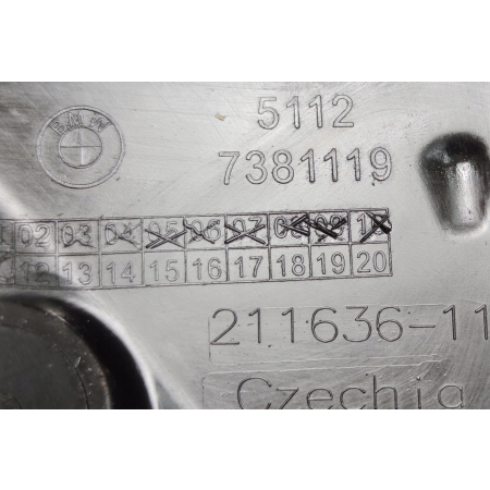 BMW X1 F48 ŚLIZG ZDERZAKA LEWY TYŁ TYLNY 7381119