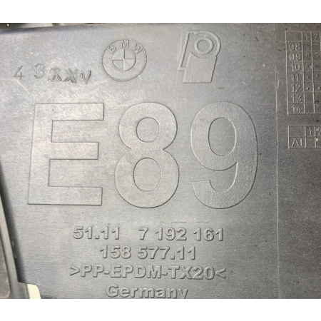 ŚLIZG ZDERZAKA LEWY PRZÓD BMW Z4 E89 09- 7192161
