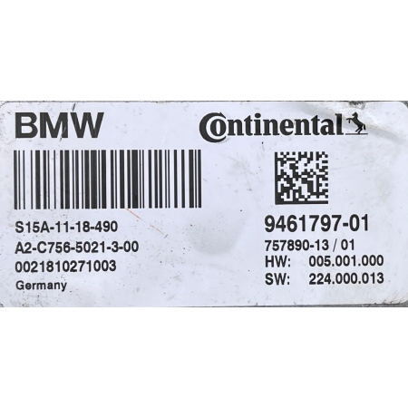 BMW 5 G30 G31 G11 F90 MODUŁ KAMERA KAFAS 9461797