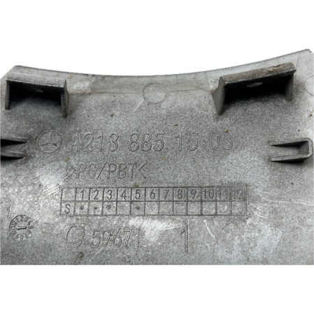 # K130 MERCEDES W 213 LIFT ZAŚLEPKA HAKA KOSZYKI PDC PRZÓD A2138851103