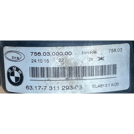 BMW F07 F10 F11 LIFT LCI HALOGEN LEWY PRZÓD LED 7311293