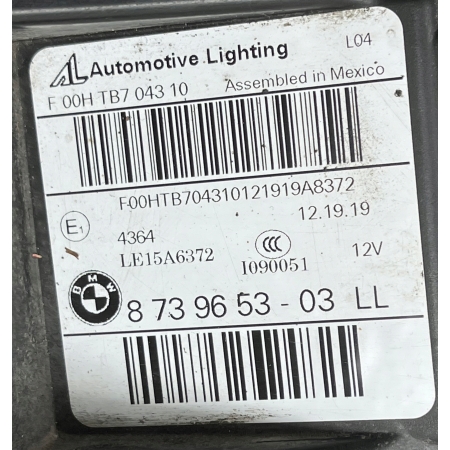 BMW X3 G01 X4 G02 LAMPA LEWA PRZÓD FULL LED ADAPTIVE 8739653