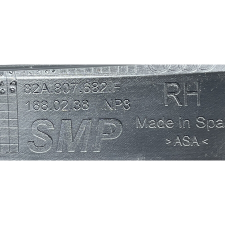 AUDI A1 II 82A 2018 - KRATKA ZDERZAKA PRAWA PRZÓD  82A807682F