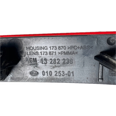 OPEL ASTRA IV J KOMBI 2012 - ODBLASK ZDERZAKA LEWY TYŁ GM 13282239