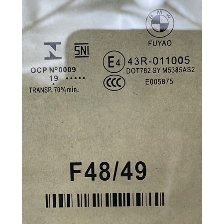 BMW X1 F48 SZYBA DRZWI LEWY PRZÓD