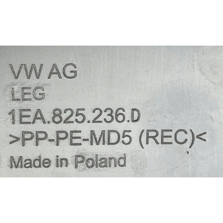 CUPRA BORN VW ID.3 OSŁONA DOLNA PODWOZIA 1EA825236D