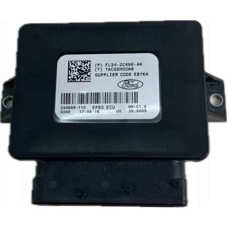 U6 FORD F150 2015- STEROWNIK MODUŁ HAMULCA POSTOJOWEGO FL34-2C496-AK