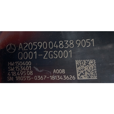 PRZEŁĄCZNIK ZESPOLONY MANETKA MERCEDES 205 GLC 253 A2059004838
