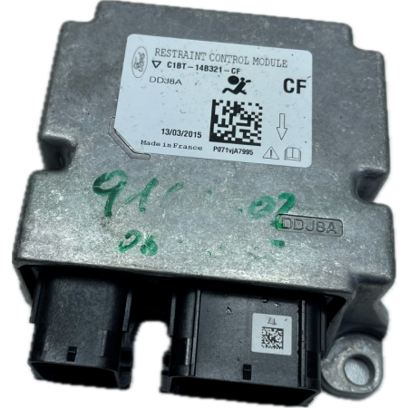 FORD FIESTA MK7 MODUŁ SENSOR AIRBAG PODUSZEK C1BT-14B321-CF