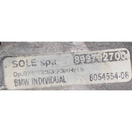 LISTWA PROGOWA BMW F33 INDIVIDUAL 8054554