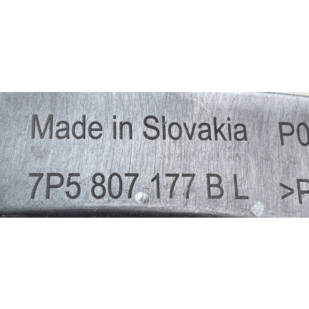 ŚLIZG MOCOWANIE ZDERZAKA LEWY PRZÓD CAYENNE II 7P5807177BL