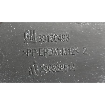 A375 ZAŚLEPKA HAKA ZDERZAKA PRZÓD OPEL ASTRA K LIFT 39130493 ORYGINAŁ