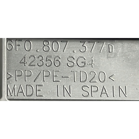 ŚLIZG ZDERZAKA LEWY TYŁ SEAT IBIZA V 6F0807377D