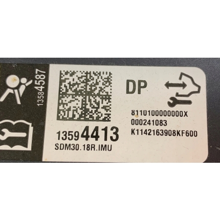 P2 CADILLAC ESCALADE IV 2014 - STEROWNIK MODUŁ PODUSZEK AIRBAG 13594413