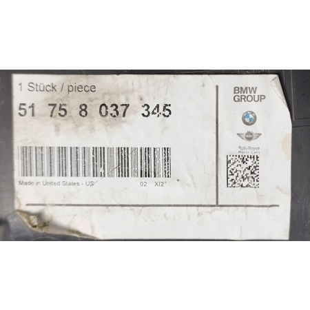 BMW X5 E70 PRZED I PO LIFT M-PAKIET NADKOLE TRÓJKĄT LEWE PRZÓD 8037345