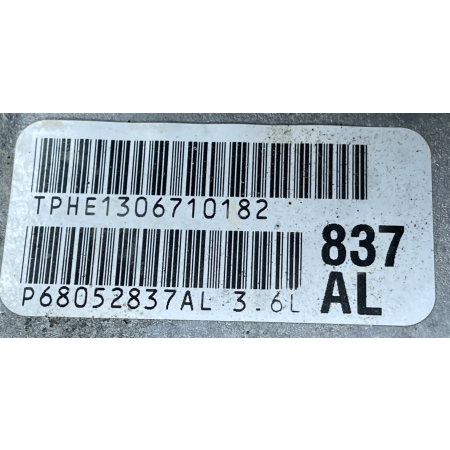 P7 DODGE CHARGER 2018 3.6 V6 BLOK SILNIKA 68052837AL 04893652AC