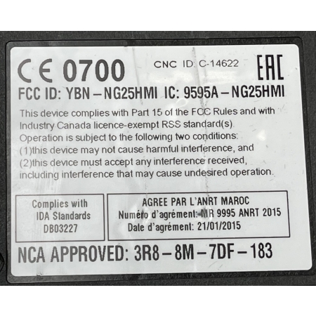 O2 CADILLAC ESCALADE IV 2014 - MODUŁ STEROWNIK NG 2.5 HMI 84296482