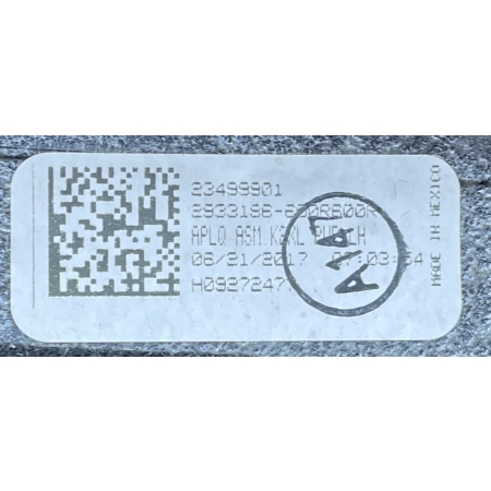 O2 CADILLAC ESCALADE IV 2014 -  LEWA OSŁONA TUNELU START STOP 23499901