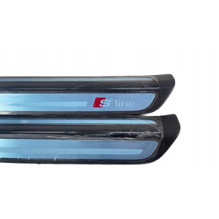 $ AUDI Q3 LIFT S-LINE LISTWA PROGOWA PRAWA LEWA