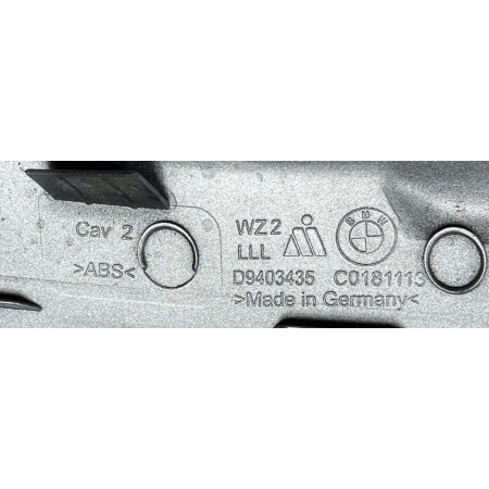 A107 BMW 7 G11 G12 OBUDOWA OSŁONA LUSTERKA LEWA 9403135 FROZEN PURE GRAY
