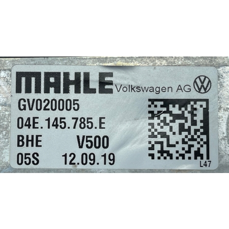 AUDI VW GOLF VIII SKODA SEAT CHŁODNICA INTERCOOLER 04E145785E