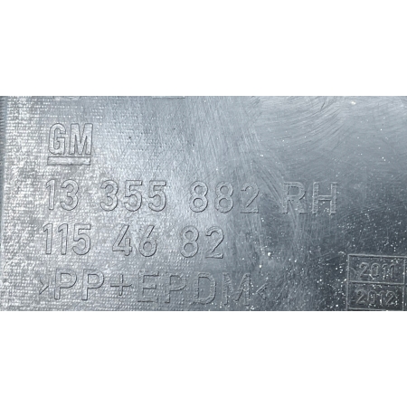 B114 OPEL ADAM NADKOLE PRAWE TYŁ TYLNE 13355882