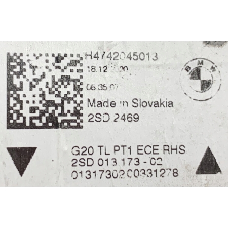 BMW 3 G21 LAMPA TYŁ TYLNA PRAWA EUROPA