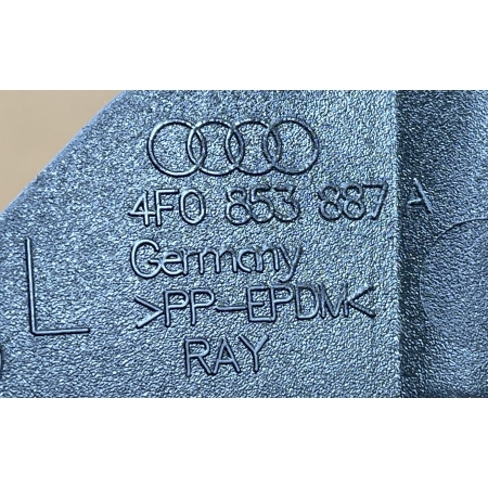 AUDI A6 C6 4F SPOILER NADKOLA NADKOLE LEWY PRZÓD 4F0853887A